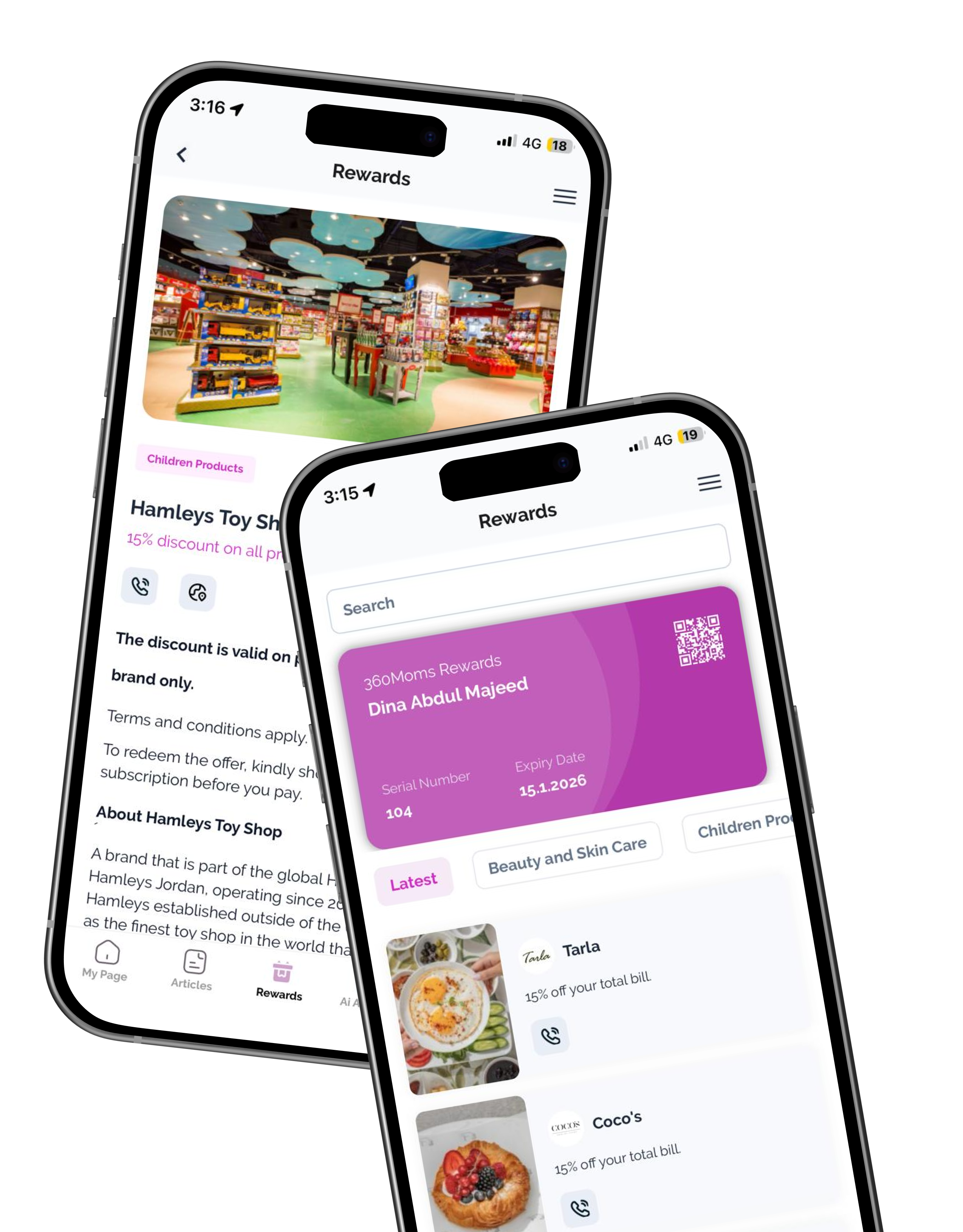 360Moms Rewards
Daily savings… designed just for you!